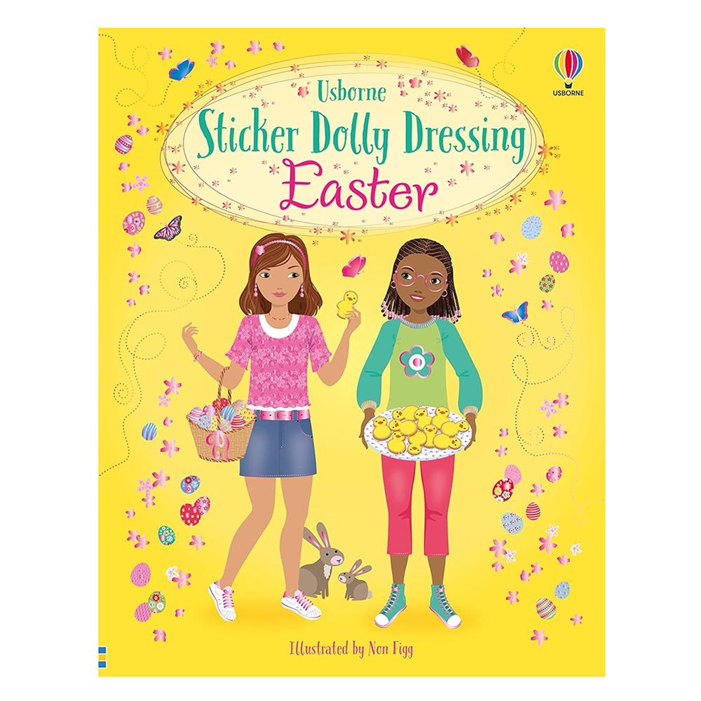 Usborne Sticker Dolly Dressing Activity Book - Easter