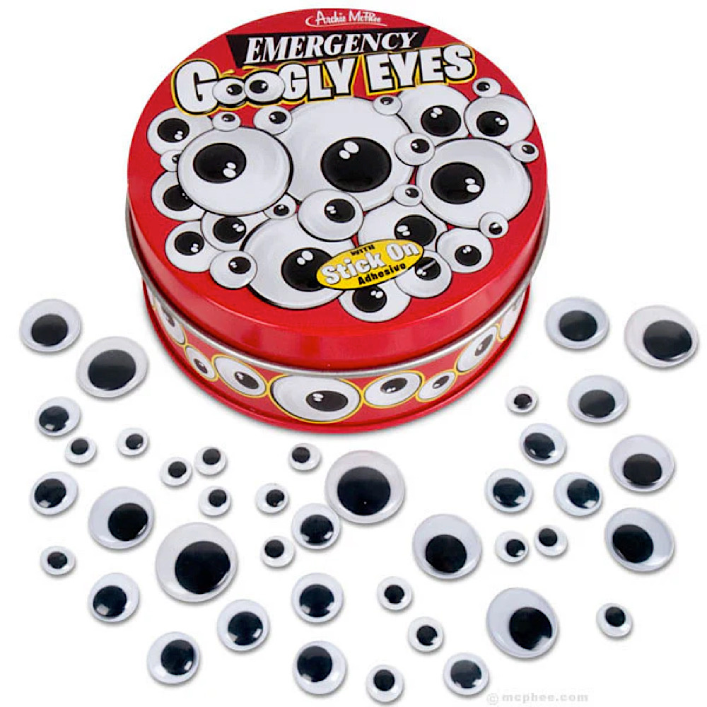 Archie McPhee Googly Eyes In A Tin