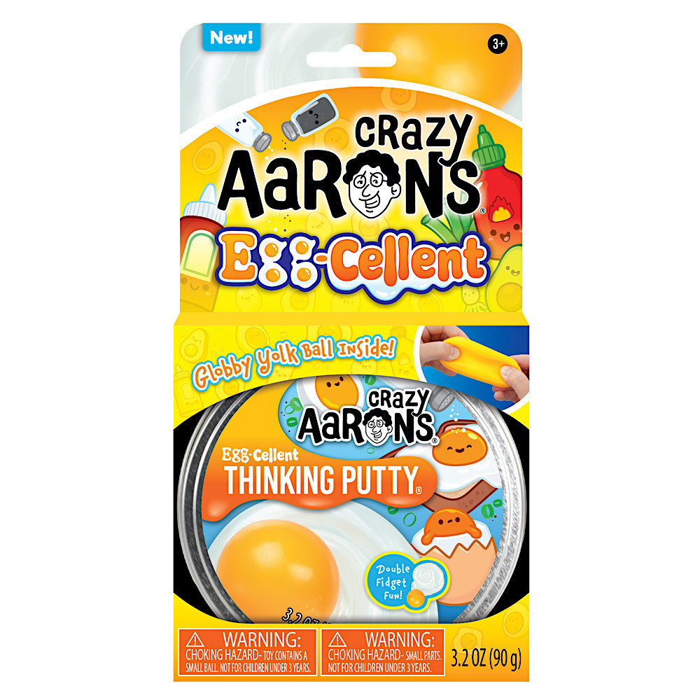 Crazy Aaron's Crazy Aaron's Thinking Putty Eggcellent 4 inches