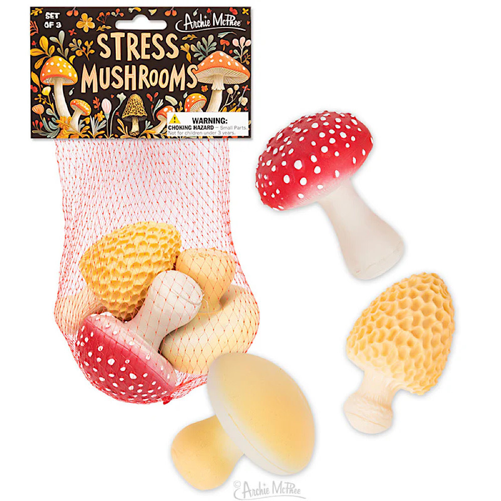 Archie McPhee Stress Mushrooms
