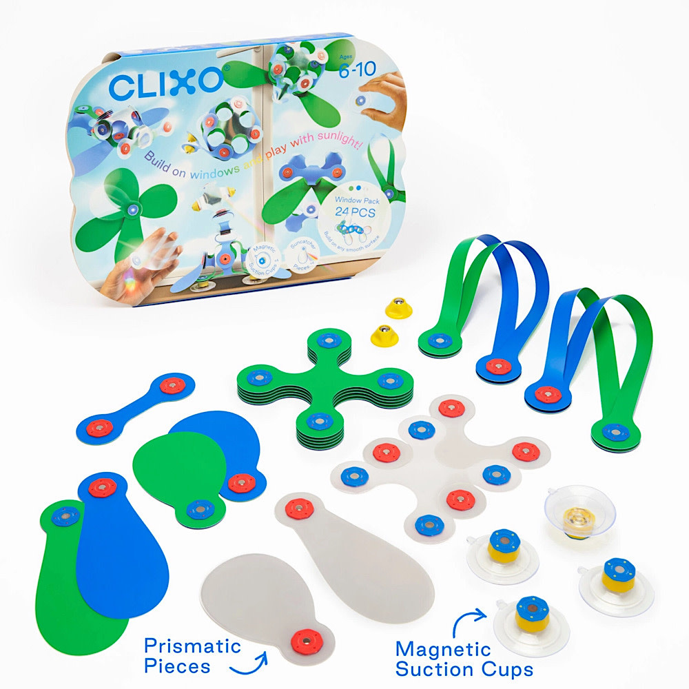 Clixo Window Pack - Blue/Green/Primatic