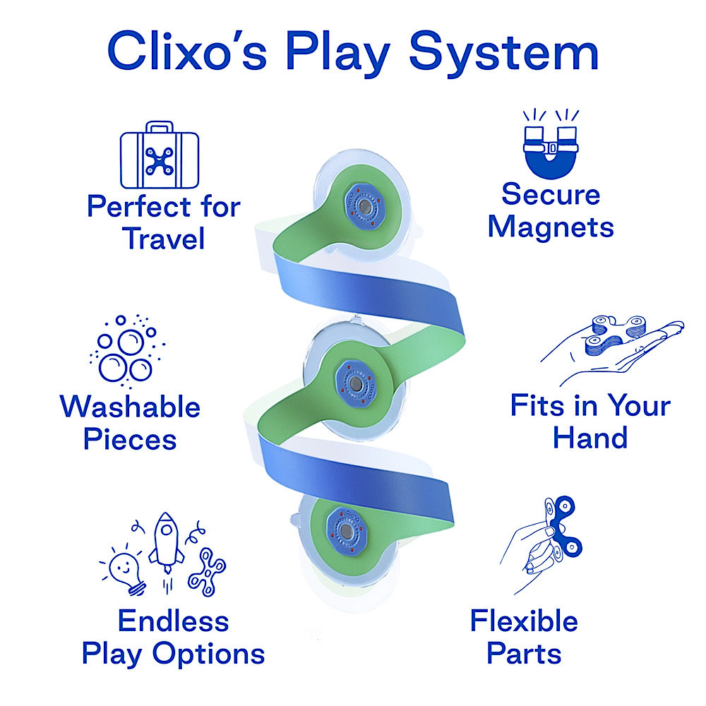 Clixo Window Pack - Blue/Green/Primatic