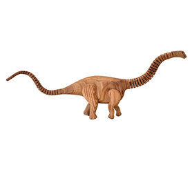 The Serious Toy Company Wooden Dinosaur with Magnetic Joints - Apatosaurus