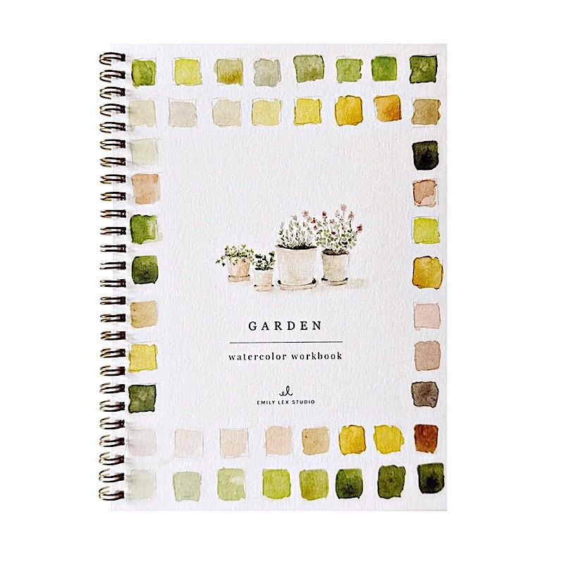 Emily Lex Studio Emily Lex Studio Watercolor Workbook - Garden