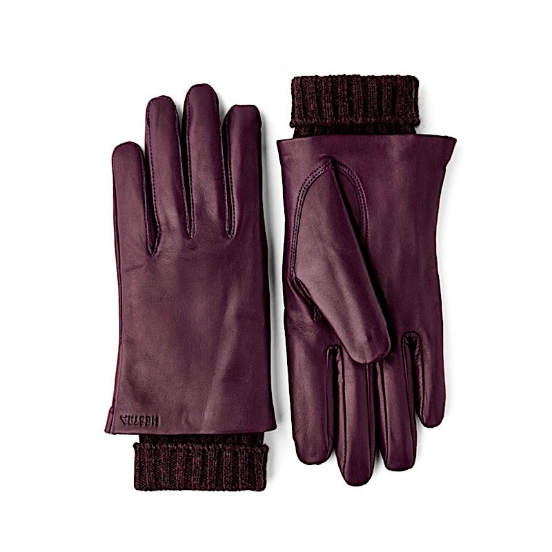 Hestra Hestra - Glove - Megan - Dark Plum
