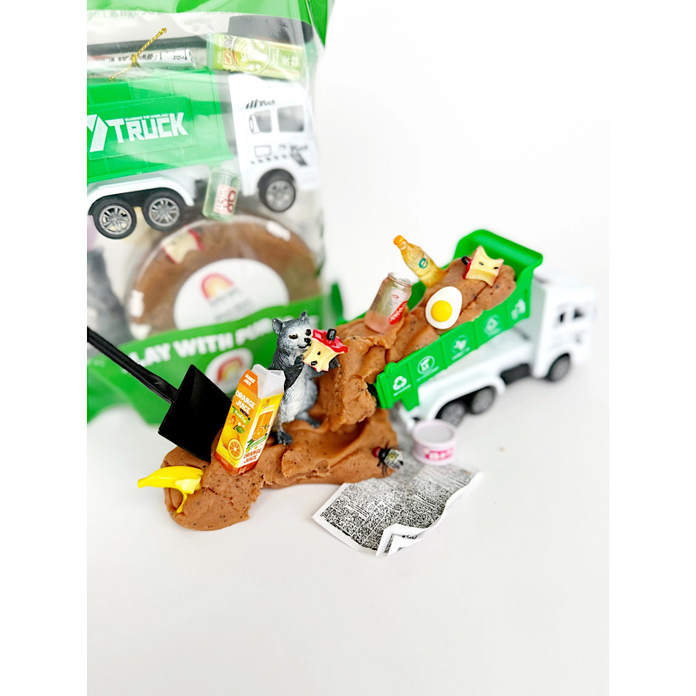 Earth Grown KidDoughs KidDough Play Kit - Garbage