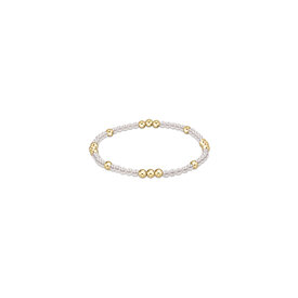 ENewton ENewton Gold Pearl Pattern Bracelet - Worthy - 3mm
