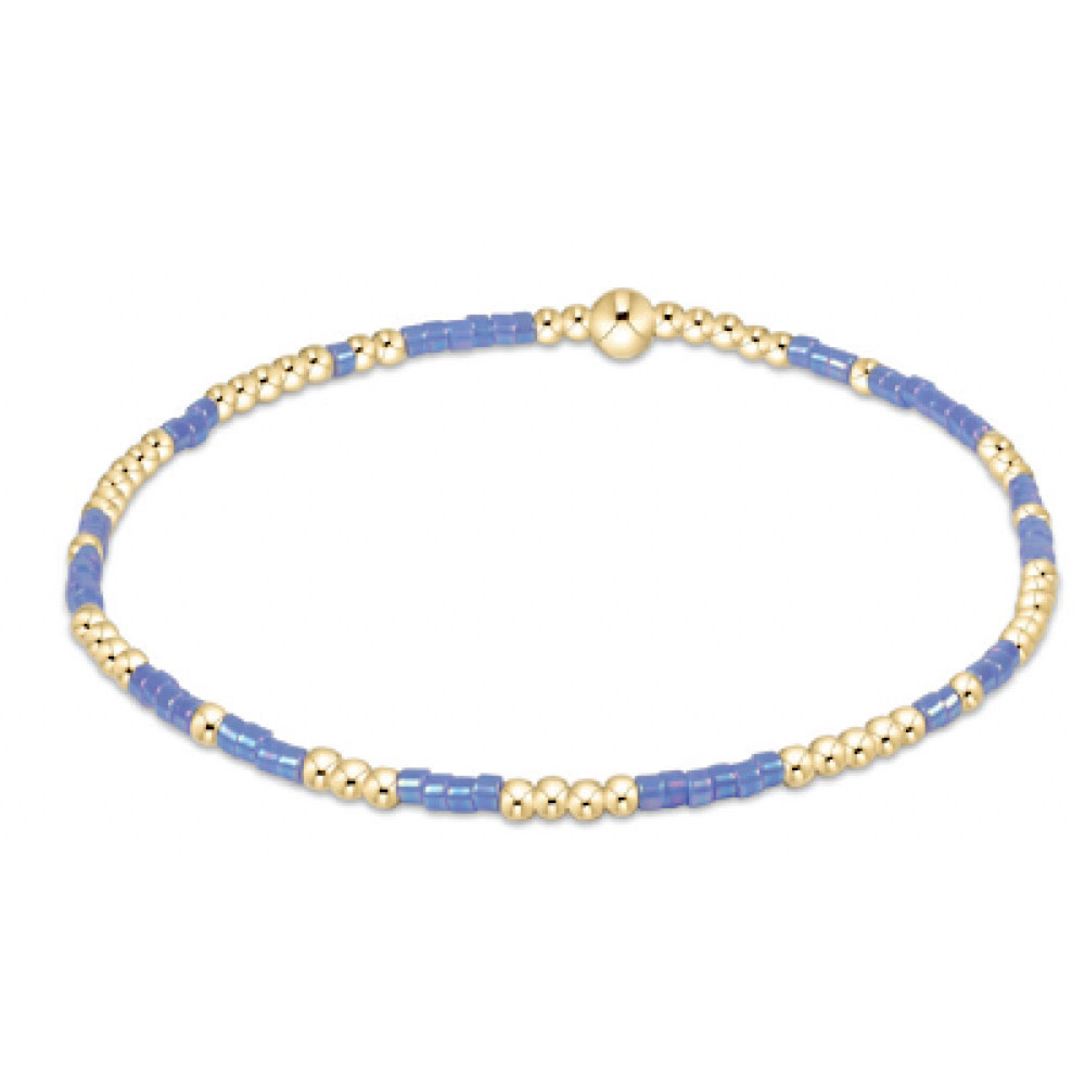 ENewton ENewton Hope Unwritten Beaded Bracelet - Bright Blue