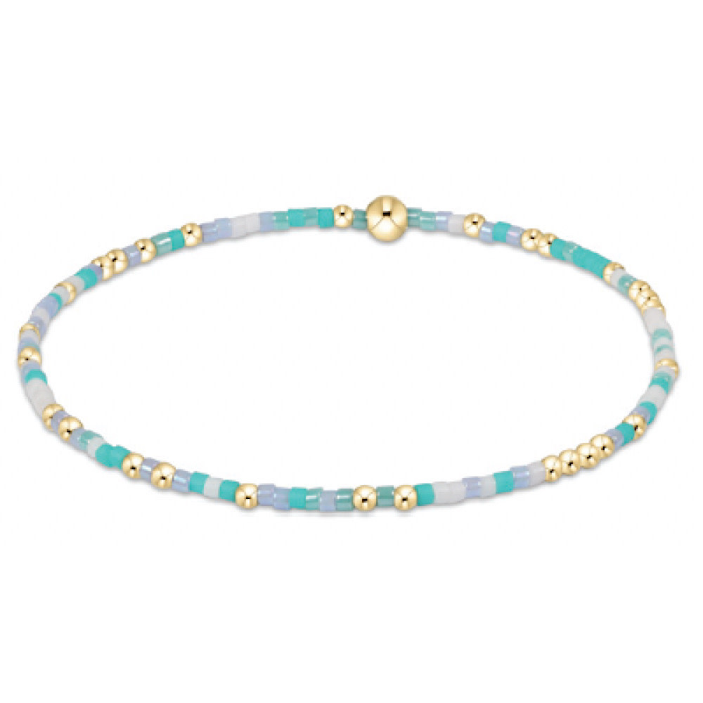 ENewton Hope Unwritten Beaded Bracelet - Man, I Teal Like A Woman