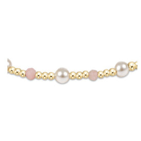 ENewton ENewton Gemstone Bracelet - Pearl Pattern - Sincerity - Pink Opal