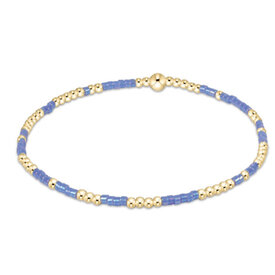 ENewton ENewton Extends - Hope Unwritten Beaded Bracelet - Bright Blue