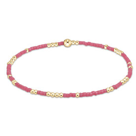 ENewton ENewton Extends - Hope Unwritten Beaded Bracelet - Bright Pink