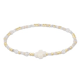 ENewton ENewton Extends - Hope Unwritten Beaded Bracelet - Signature Cross - Shellphone