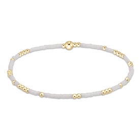 ENewton ENewton Extends - Hope Unwritten Beaded Bracelet - White