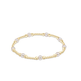 ENewton ENewton Gold Pearl Pattern Bracelet - Purpose - 4mm
