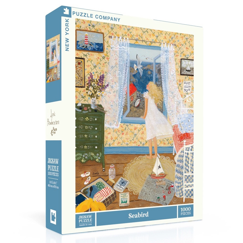New York Puzzle Co. 1000 Piece Puzzle - Seabird