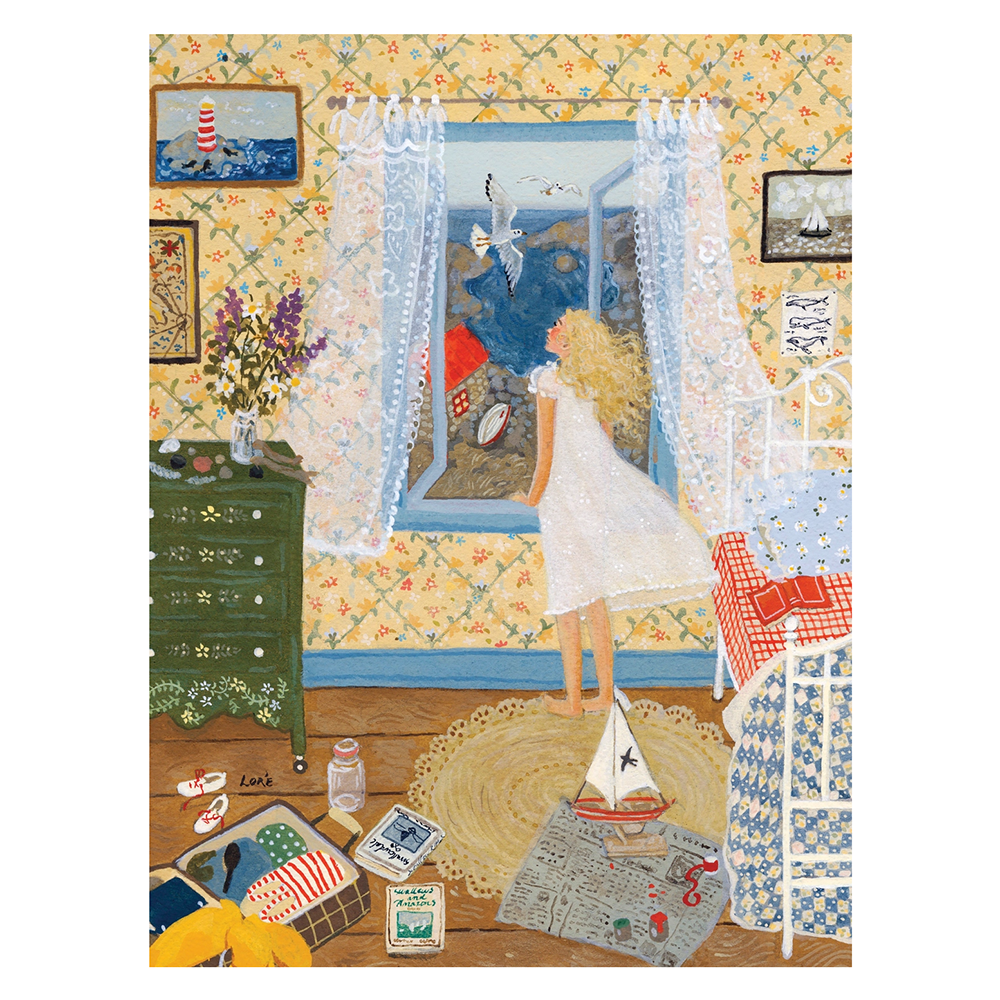 New York Puzzle Co. 1000 Piece Puzzle - Seabird