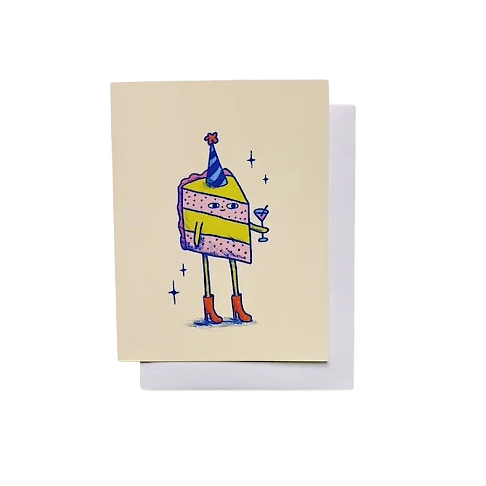 Allison McKeen - Cake Birthday Card