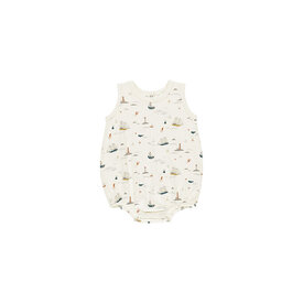 Rylee + Cru Rylee + Cru Bubble Onesie - Nautical
