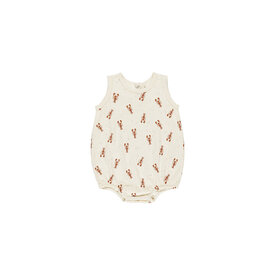 Rylee + Cru Rylee + Cru Bubble Onesie - Lobster