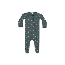 Rylee + Cru Rylee + Cru Footed Sleeper - Anchors