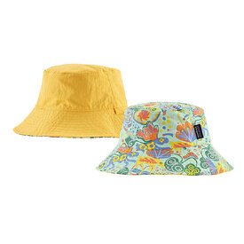 Patagonia Patagonia Sun Baby Bucket Hat - Meadow Moose: Rinsed Green