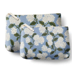 Rifle Paper Co. Rifle Paper Co. - Zippered Pouch Set - Hydrangea