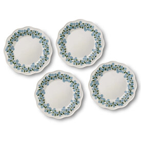 Rifle Paper Co. Rifle Paper Co. - Melamine Dinner Plates - Hydrangea