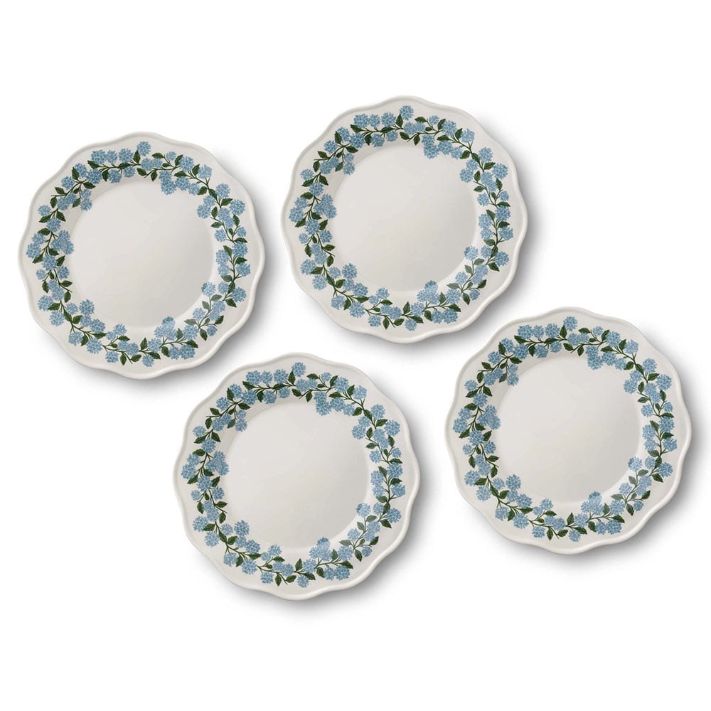Rifle Paper Co. - Melamine Dinner Plates - Hydrangea