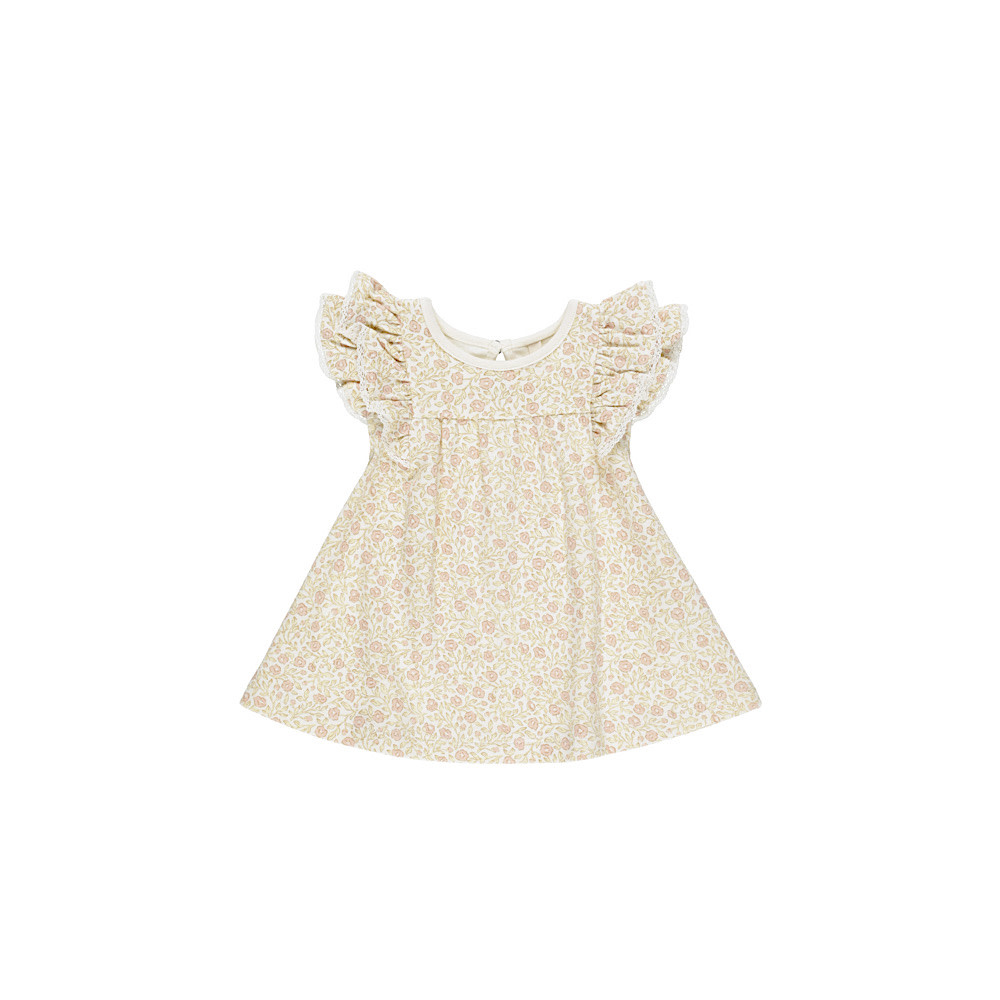 Quincy Mae Quincy Mae Flutter Dress - Primrose