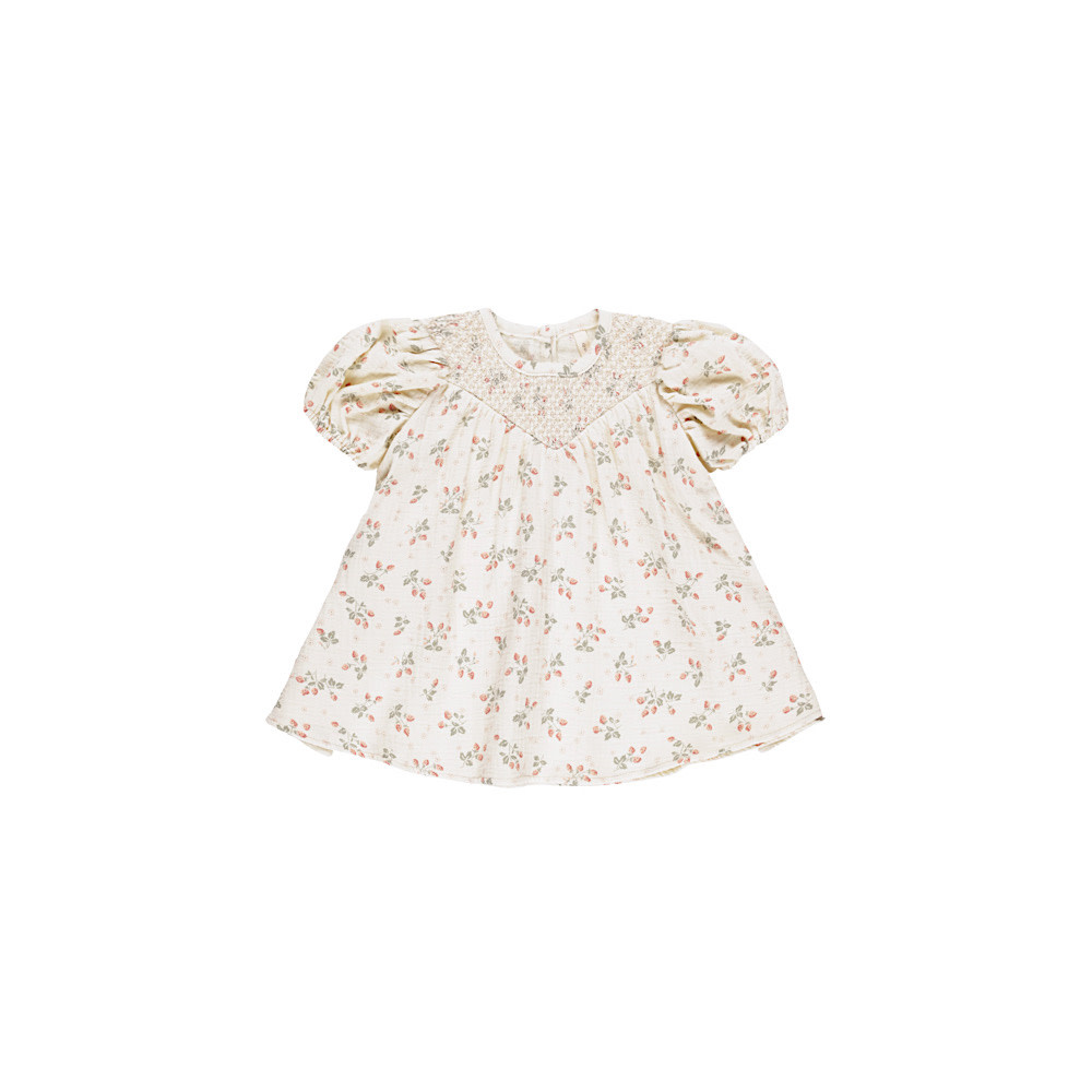 Quincy Mae Quincy Mae Carina Dress - Strawberries