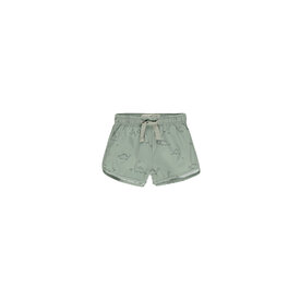 Quincy Mae Quincy Mae Boys Swim Shorts - Dino Sage