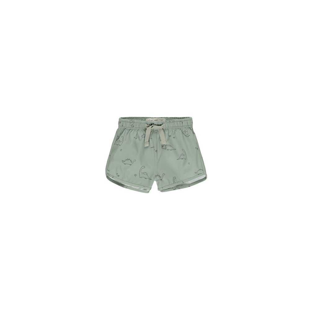 Quincy Mae Quincy Mae Boys Swim Shorts - Dino Sage