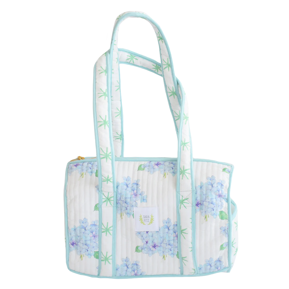 Sara Fitz Sara Fitz Quilted Purse - Hydrangea