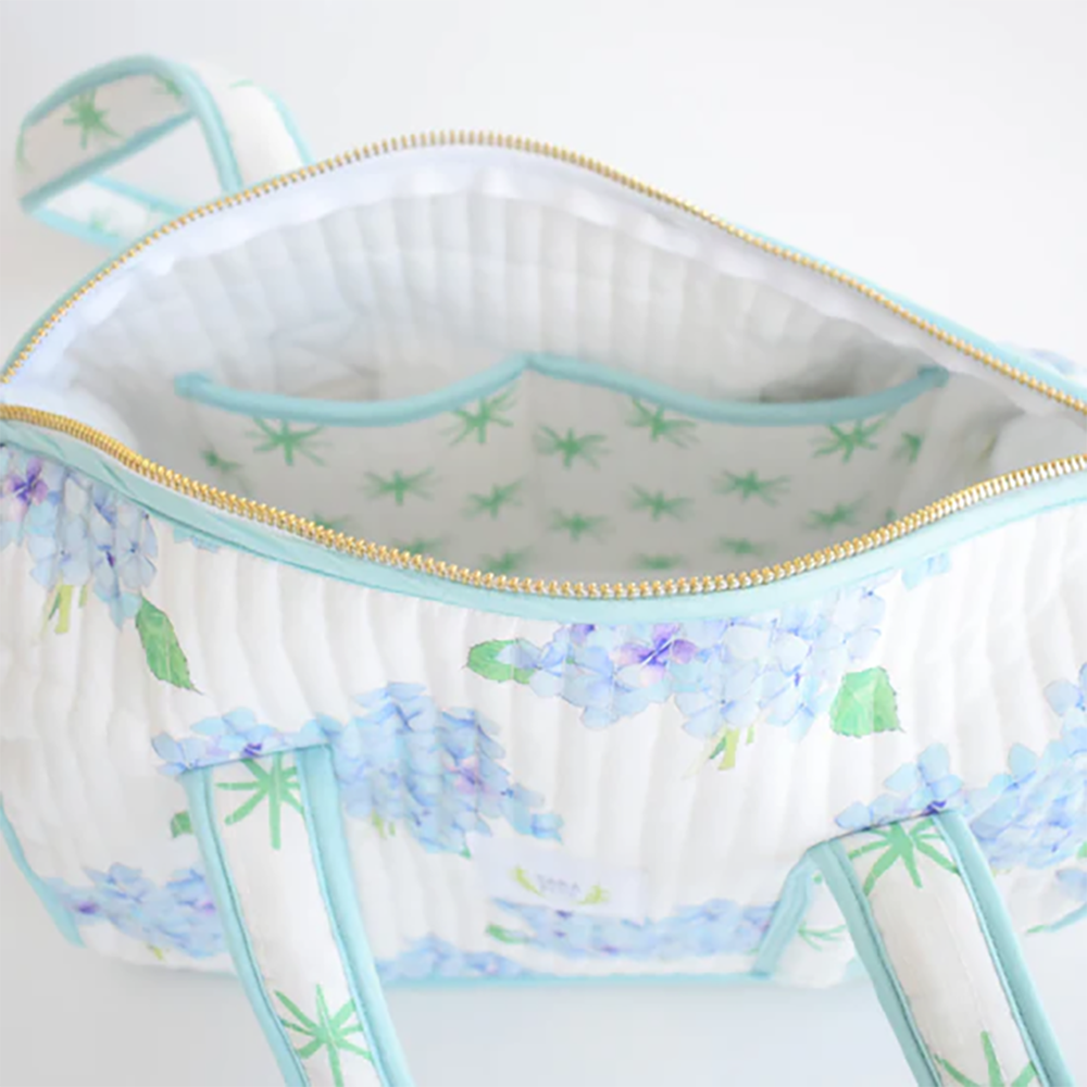 Sara Fitz Quilted Purse - Hydrangea