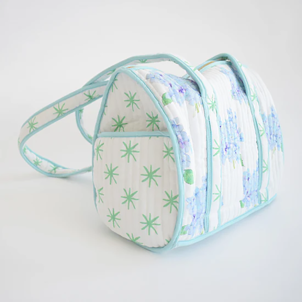 Sara Fitz Quilted Purse - Hydrangea
