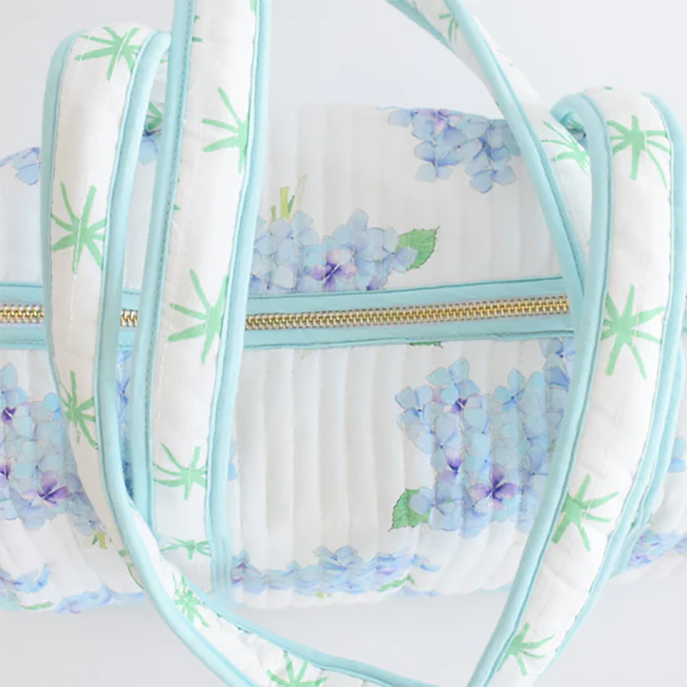 Sara Fitz Quilted Purse - Hydrangea