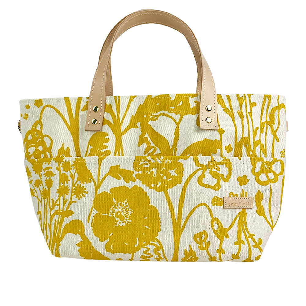 Erin Flett Erin Flett George Tote Bag - Flaggy Meadow Yellow