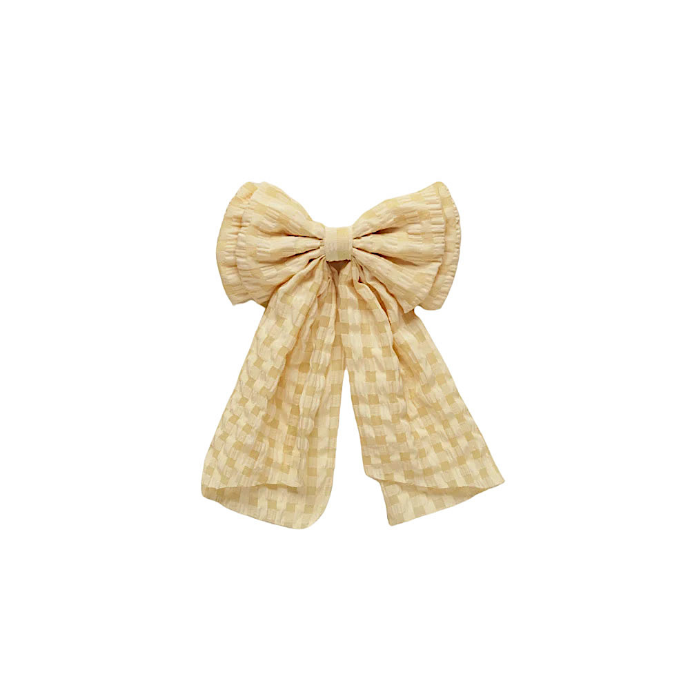 Noralee Noralee Alice Bow - Lemon Check
