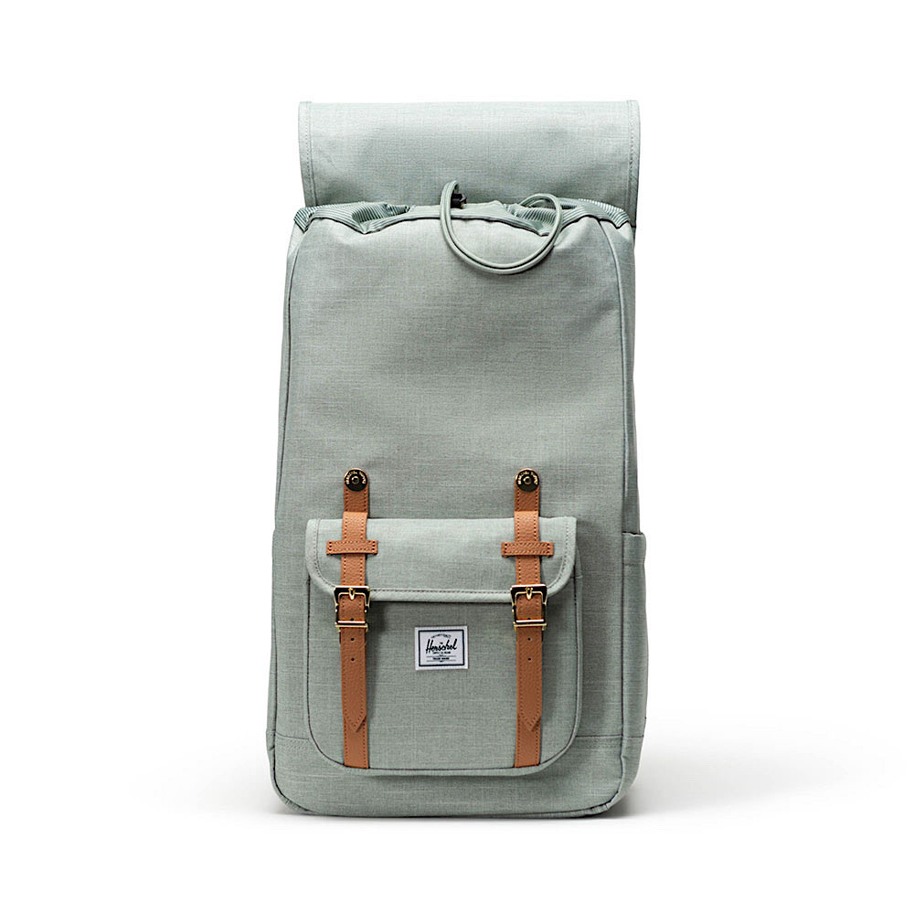 Herschel Little America Backpack - Iceberg Green Crosshatch