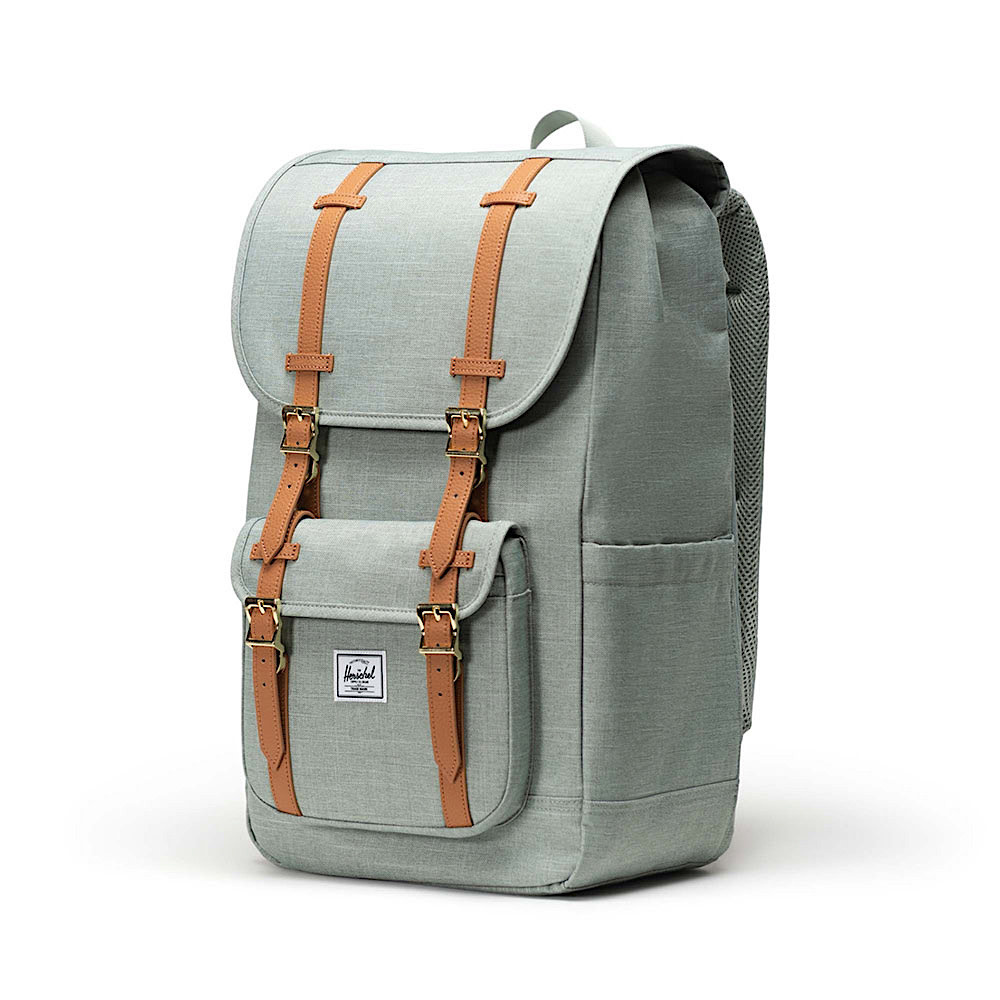 Herschel Little America Backpack - Iceberg Green Crosshatch