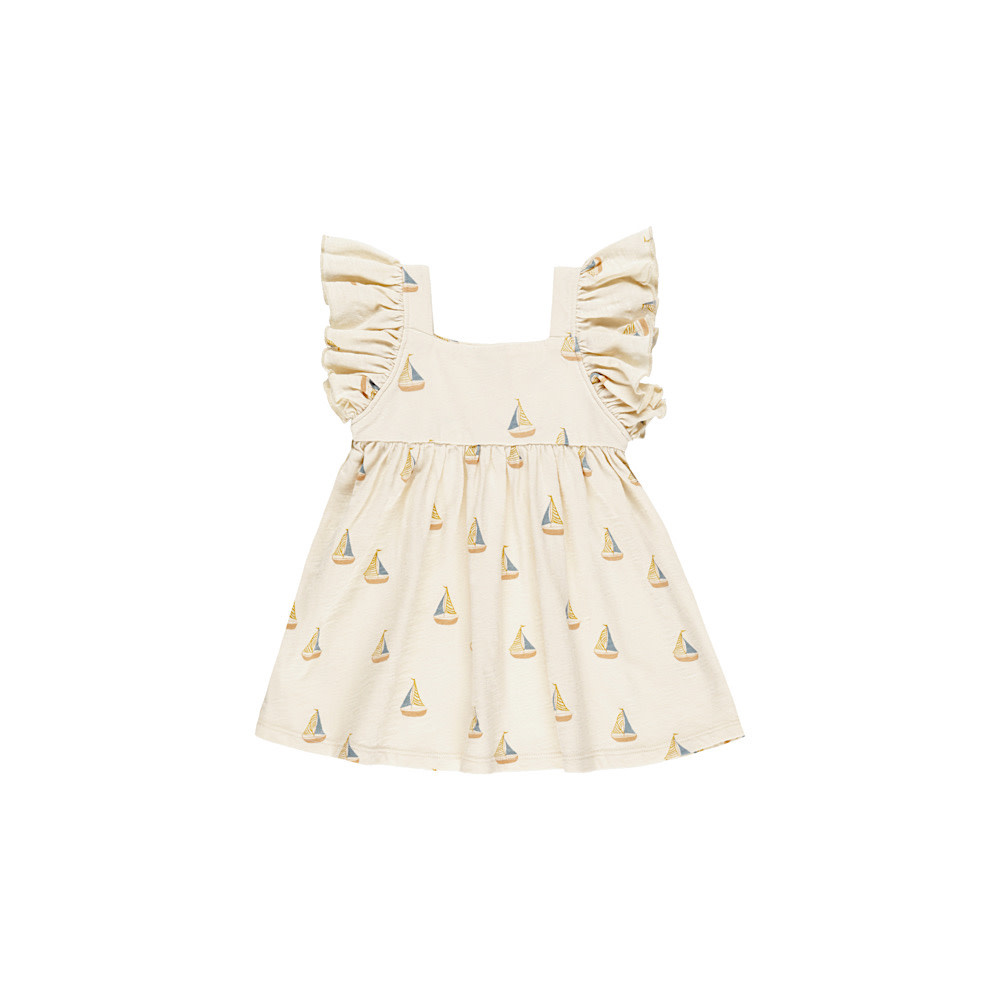 Rylee + Cru Rylee + Cru Mariposa Dress - Sailboats