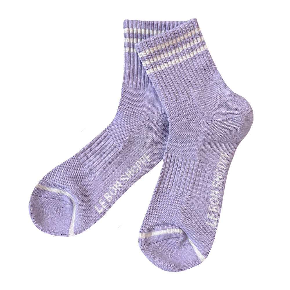 Le Bon Shoppe Le Bon Shoppe Girlfriend Socks - Iris