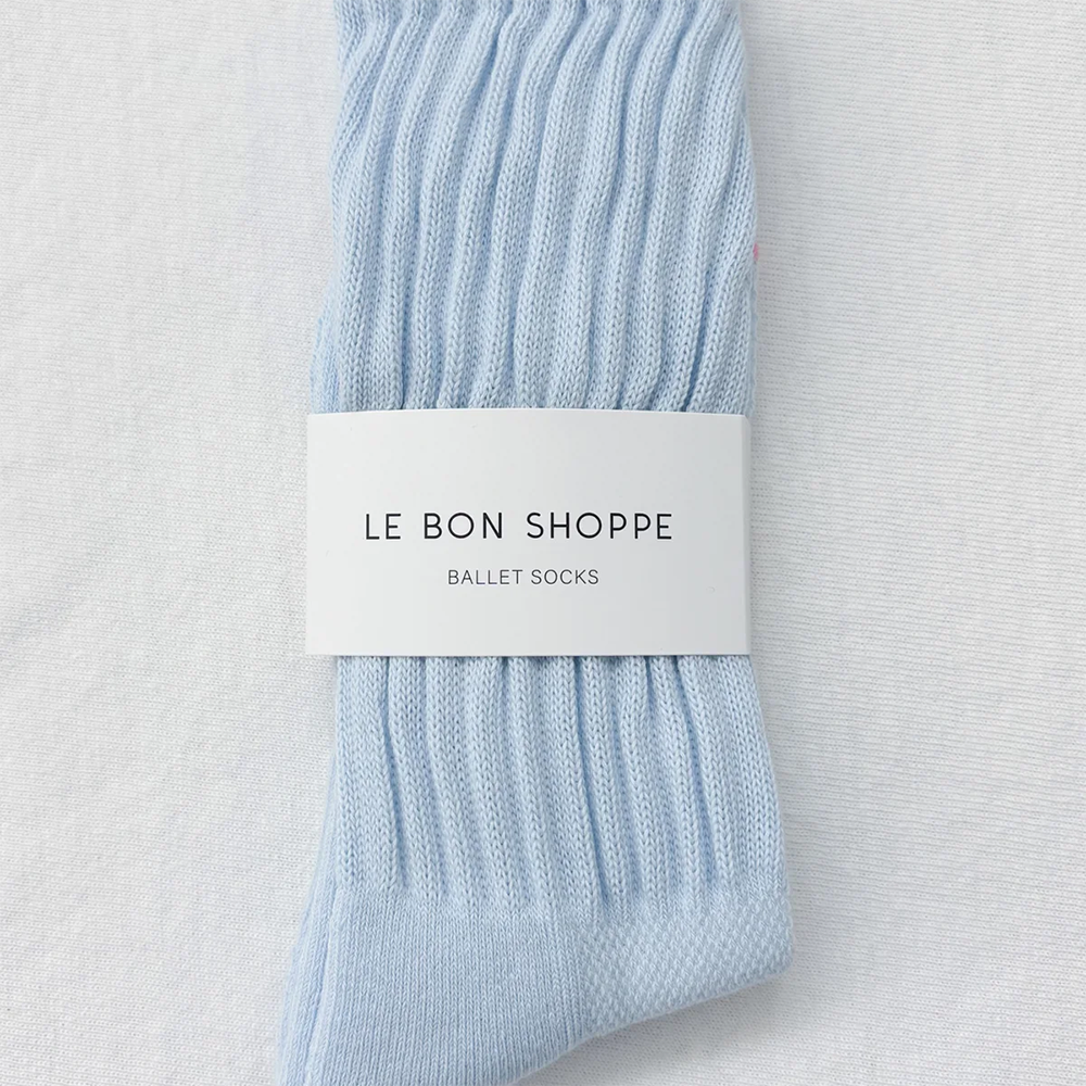 Le Bon Shoppe Ballet Socks - Baby Blue