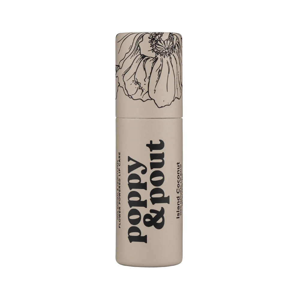 Poppy & Pout Poppy & Pout Lip Balm - Island Coconut