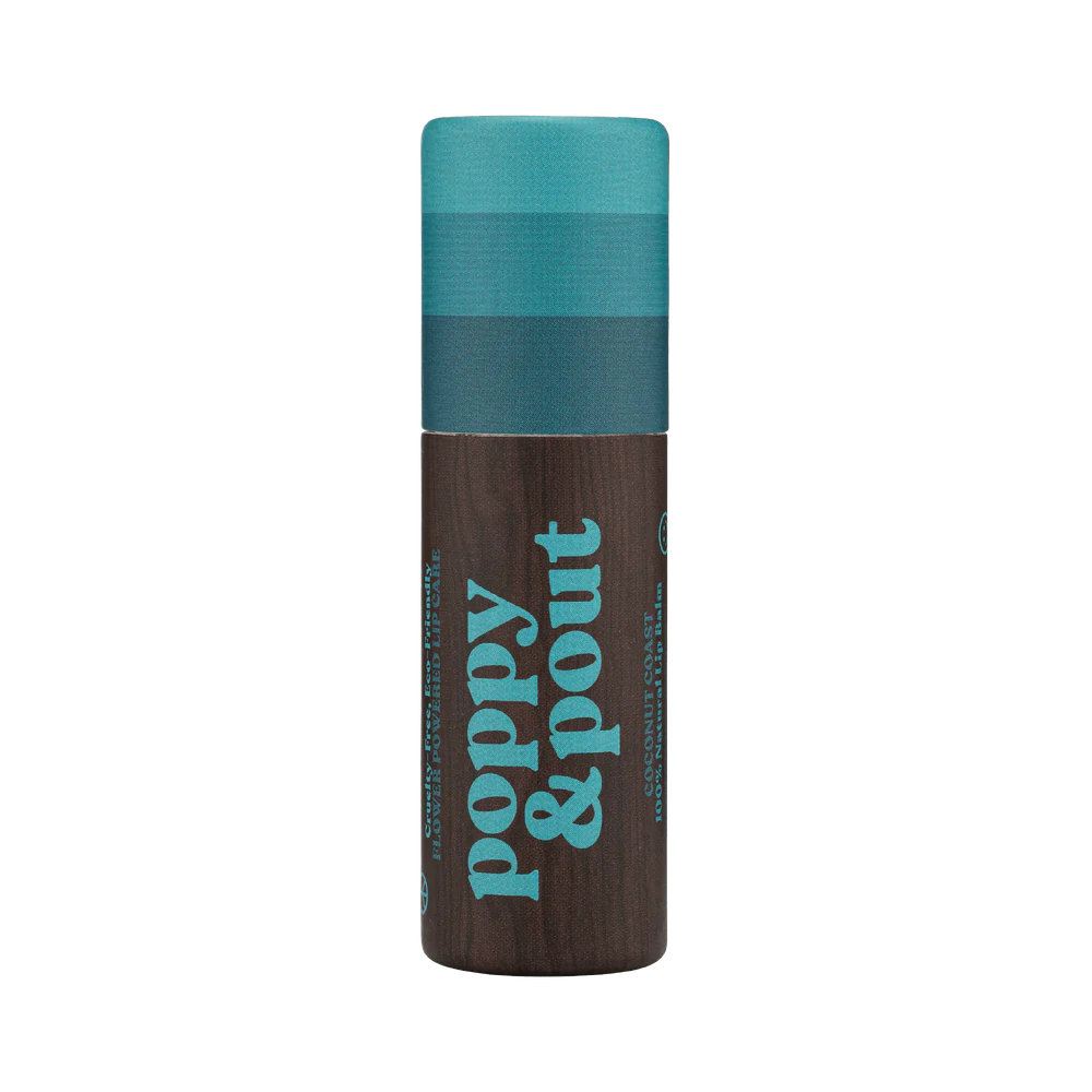 Poppy & Pout Poppy & Pout Lip Balm - Retro Surf Coconut Coast