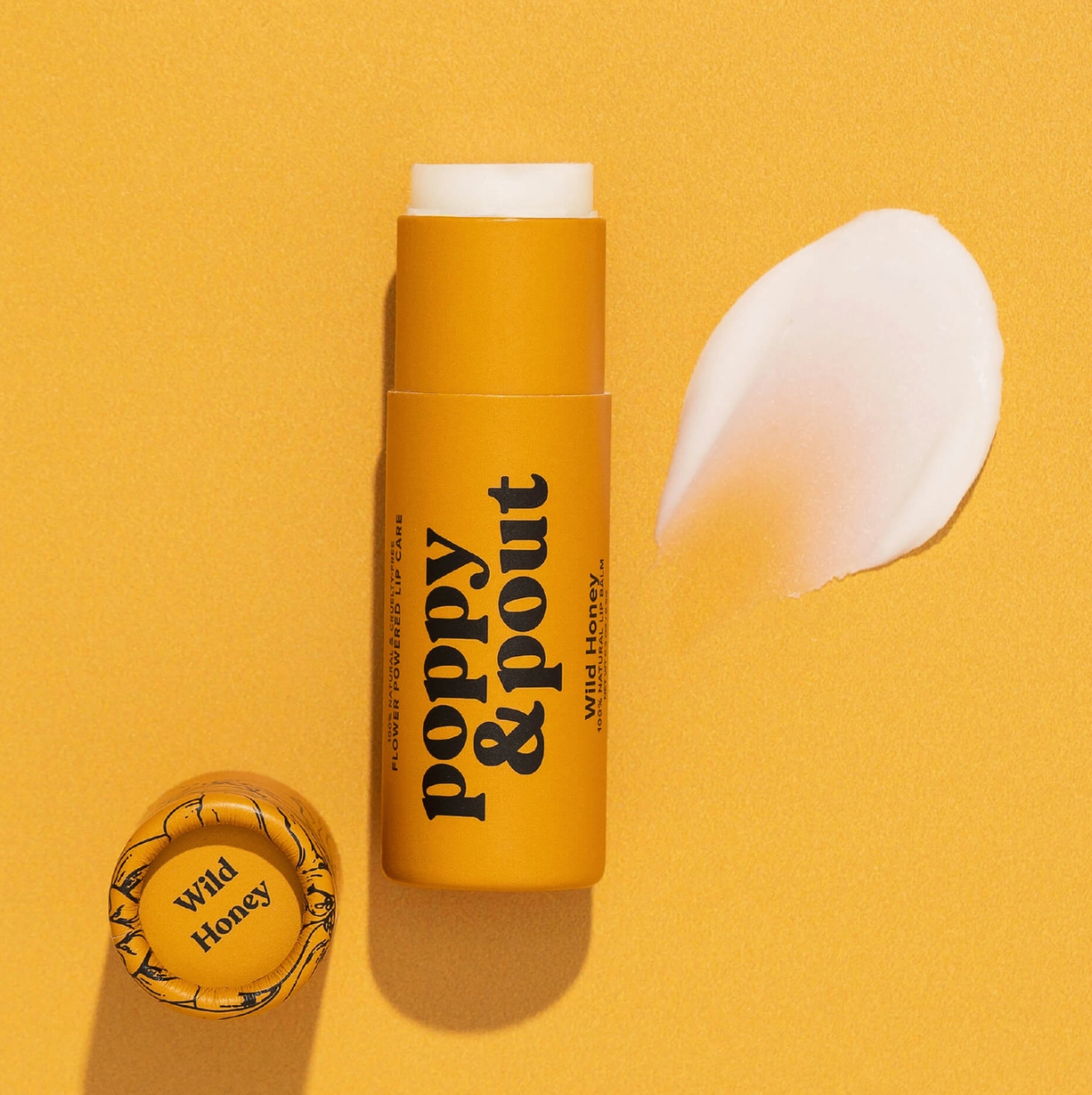 Poppy & Pout Lip Balm - Wild Honey