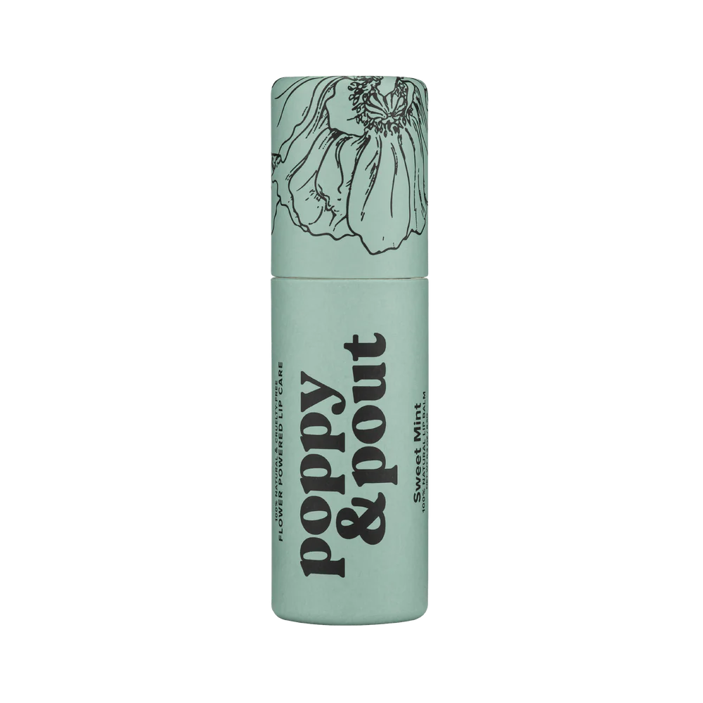Poppy & Pout Lip Balm - Sweet Mint