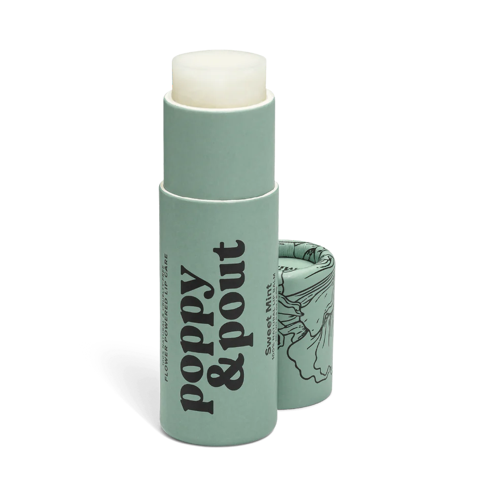 Poppy & Pout Lip Balm - Sweet Mint