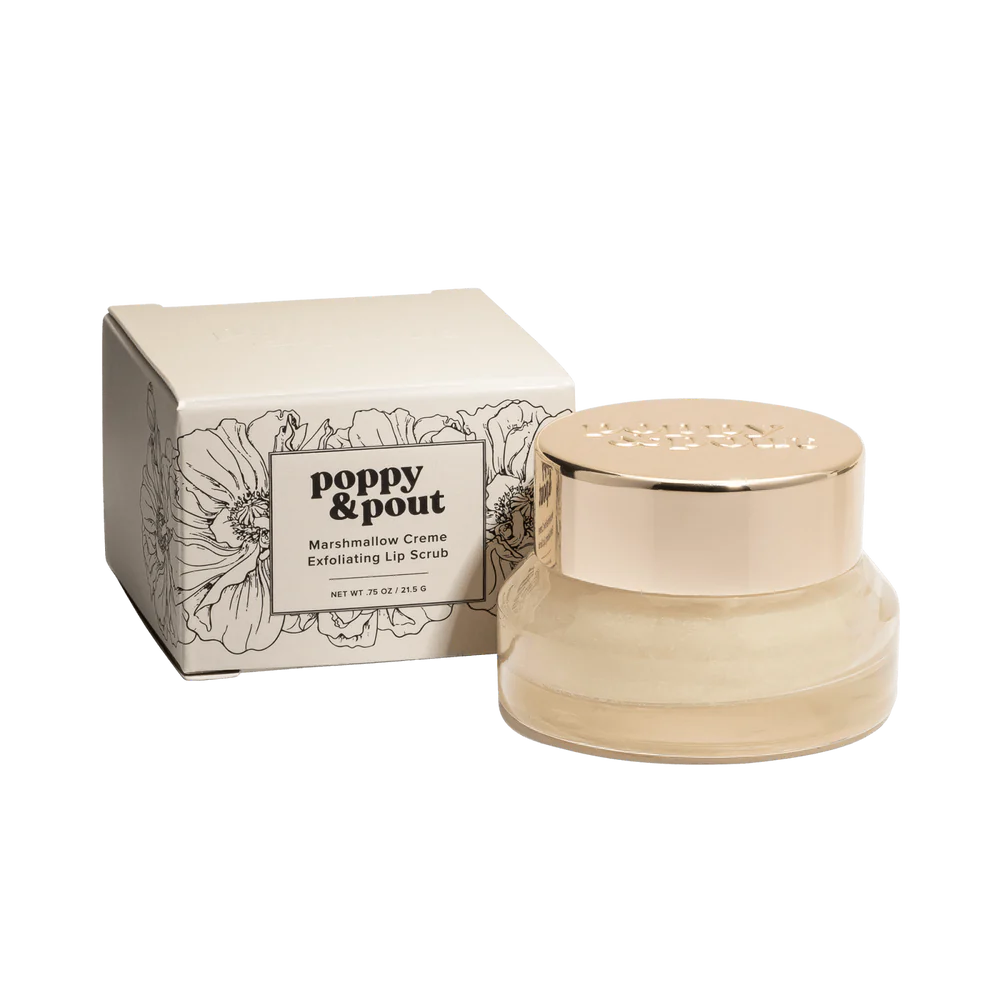 Poppy & Pout Poppy & Pout Lip Scrub - Marshmallow Creme